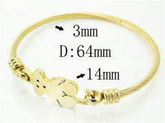 HY Wholesale Stainless Steel 316L Fashion Bangle-HY58B0579MX