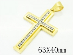 HY Wholesale 316L Stainless Steel Jewelry Popular Pendant-HY13P1408HJL