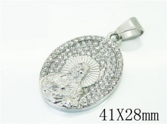 HY Wholesale 316L Stainless Steel Jewelry Popular Pendant-HY13P1449HZL