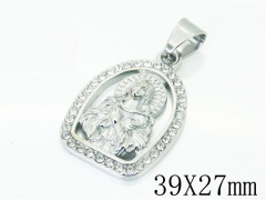 HY Wholesale 316L Stainless Steel Jewelry Popular Pendant-HY13P1458PL