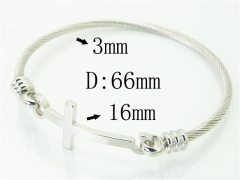 HY Wholesale Stainless Steel 316L Fashion Bangle-HY58B0580LL