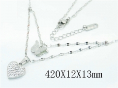 HY Wholesale Stainless Steel 316L Jewelry Necklaces-HY19N0314HFF