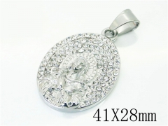 HY Wholesale 316L Stainless Steel Jewelry Popular Pendant-HY13P1452HZL
