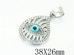 HY Wholesale 316L Stainless Steel Jewelry Popular Pendant-HY13P1509HIS