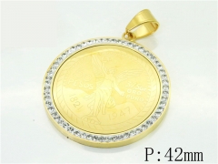 HY Wholesale 316L Stainless Steel Jewelry Popular Pendant-HY13P1563HKL