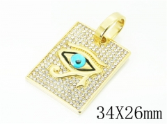 HY Wholesale 316L Stainless Steel Jewelry Popular Pendant-HY13P1508HKA