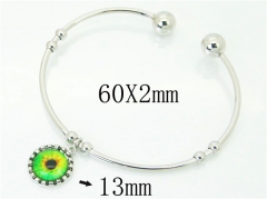 HY Wholesale Stainless Steel 316L Fashion Bangle-HY58B0545KC