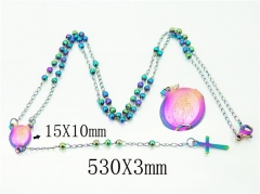 HY Wholesale Stainless Steel 316L Jewelry Necklaces-HY53N0053OB