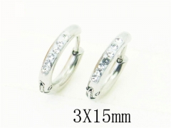 HY Wholesale 316L Stainless Steel Fashion Jewelry Earrings-HY58E1626JE