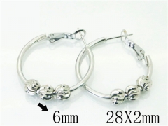 HY Wholesale 316L Stainless Steel Fashion Jewelry Earrings-HY58E1641LZ
