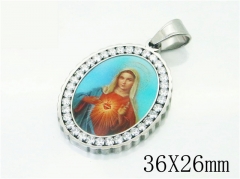 HY Wholesale 316L Stainless Steel Jewelry Popular Pendant-HY13P1480OD
