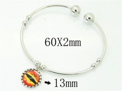 HY Wholesale Stainless Steel 316L Fashion Bangle-HY58B0552KW