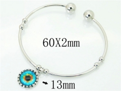 HY Wholesale Stainless Steel 316L Fashion Bangle-HY58B0540KW