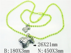 HY Wholesale Stainless Steel 316L Necklaces Bracelets Sets-HY21S0295IJR