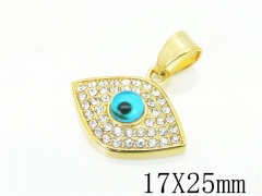 HY Wholesale 316L Stainless Steel Jewelry Popular Pendant-HY13P1554HHS