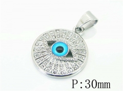 HY Wholesale 316L Stainless Steel Jewelry Popular Pendant-HY13P1575HHF