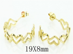 HY Wholesale 316L Stainless Steel Fashion Jewelry Earrings-HY70E0227LW