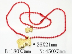 HY Wholesale Stainless Steel 316L Necklaces Bracelets Sets-HY21S0290ILS