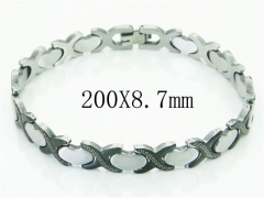 HY Wholesale 316L Stainless Steel Jewelry Bracelets-HY10B1021POZ