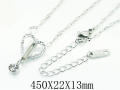 HY Wholesale Stainless Steel 316L Jewelry Necklaces-HY19N0323NC