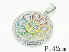 HY Wholesale 316L Stainless Steel Jewelry Popular Pendant-HY13P1558HMS