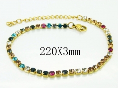 HY Wholesale 316L Stainless Steel Jewelry Bracelets-HY53B0006MV