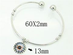 HY Wholesale Stainless Steel 316L Fashion Bangle-HY58B0550KD