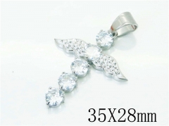 HY Wholesale 316L Stainless Steel Jewelry Popular Pendant-HY13P1436HHG