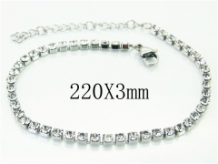 HY Wholesale 316L Stainless Steel Jewelry Bracelets-HY53B0007KL