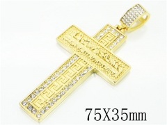 HY Wholesale 316L Stainless Steel Jewelry Popular Pendant-HY13P1400HLL