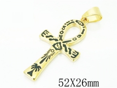 HY Wholesale 316L Stainless Steel Jewelry Popular Pendant-HY13P1416HHV