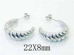 HY Wholesale 316L Stainless Steel Fashion Jewelry Earrings-HY58E1655NX