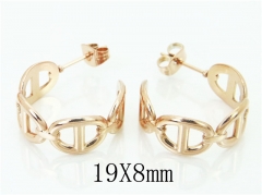 HY Wholesale 316L Stainless Steel Fashion Jewelry Earrings-HY70E0235LR