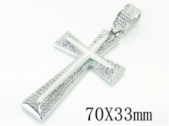 HY Wholesale 316L Stainless Steel Jewelry Popular Pendant-HY13P1392HMC