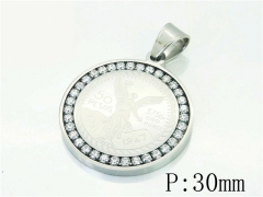 HY Wholesale 316L Stainless Steel Jewelry Popular Pendant-HY13P1567HFF
