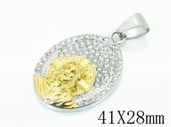 HY Wholesale 316L Stainless Steel Jewelry Popular Pendant-HY13P1457HHL