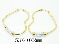 HY Wholesale 316L Stainless Steel Fashion Jewelry Earrings-HY58E1638LS