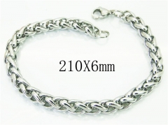 HY Wholesale 316L Stainless Steel Jewelry Bracelets-HY53B0019KW