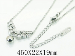 HY Wholesale Stainless Steel 316L Jewelry Necklaces-HY19N0347PS