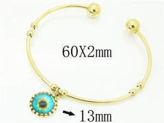 HY Wholesale Stainless Steel 316L Fashion Bangle-HY58B0569KLW