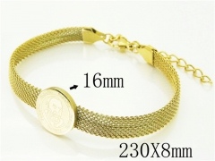 HY Wholesale Stainless Steel 316L Fashion Bangle-HY58B0577OS