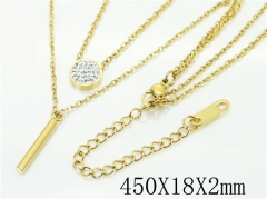 HY Wholesale Stainless Steel 316L Jewelry Necklaces-HY19N0360HFF