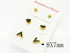 HY Wholesale 316L Stainless Steel Popular Jewelry Earrings-HY67E0429OA