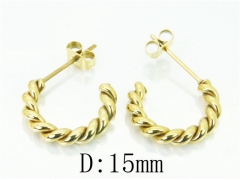 HY Wholesale 316L Stainless Steel Popular Jewelry Earrings-HY06E1712LA