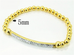 HY Wholesale 316L Stainless Steel Jewelry Bracelets-HY12B0257HIC