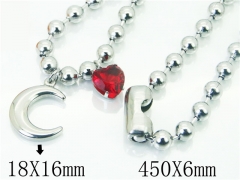 HY Wholesale Stainless Steel 316L Jewelry Necklaces-HY21N0046HKW