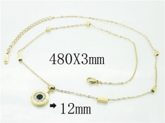 HY Wholesale Stainless Steel 316L Jewelry Necklaces-HY24N0050HJD