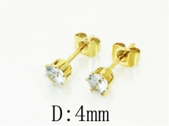 HY Wholesale 316L Stainless Steel Popular Jewelry Earrings-HY67E0447IF
