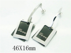 HY Wholesale 316L Stainless Steel Popular Jewelry Earrings-HY47E0140OA