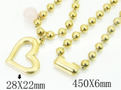 HY Wholesale Stainless Steel 316L Jewelry Necklaces-HY21N0036HNE